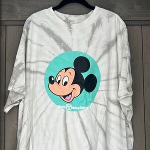 Oversized Tie Dye Mickey Mouse Tee